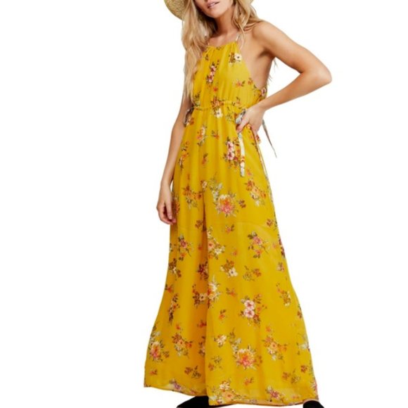 Georgia Floral Jumpsuit - Size XS - Picture 1 of 5